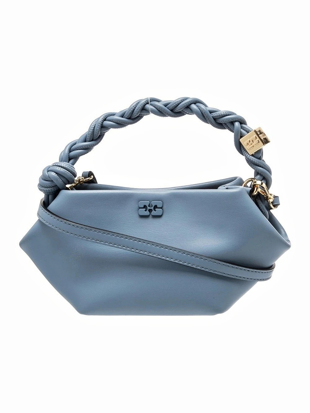 GANNI Mini Bou Bag Shoulder Bag in Blue